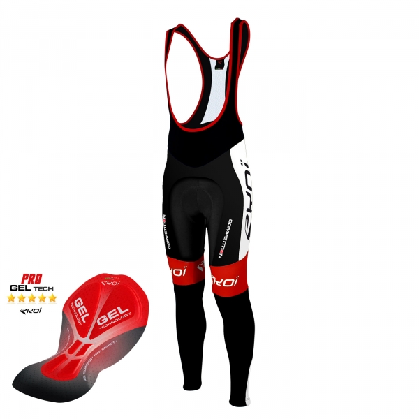 Culotte bike largo EKOI Competition9 Gel negro Culotte bike largo EKOI Competition9 Gel negro