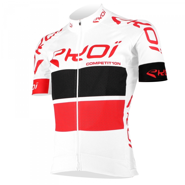 Maillot EKOI COMP10 Blanco Negro Rojo Maillot EKOI COMP10 Blanco Negro Rojo