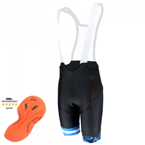 Culotte bike corto EKOI Corsa Light GEL Azul Culotte bike corto EKOI Corsa Light GEL Azul