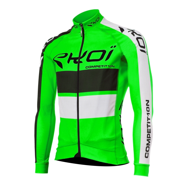 Maillot invierno EKOI COMP10 Verde fluo Maillot invierno EKOI COMP10 Verde fluo
