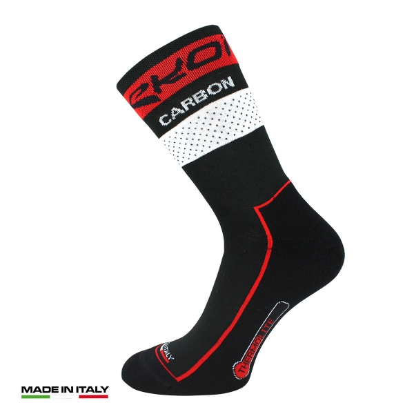 Calcetines invierno EKOI COMP10 Carbono Thermolite Negro Rojo Calcetines invierno EKOI COMP10 Carbono Thermolite Negro Rojo