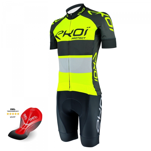 Pack verano EKOI PROTECT UK GEL Amarillo fluo Gris Pack verano EKOI PROTECT UK GEL Amarillo fluo Gris