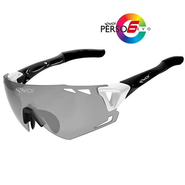 Persoevo6 EKOI LTD Blanco Negro mate Cat1-2 Persoevo6 EKOI LTD Blanco Negro mate Cat1-2