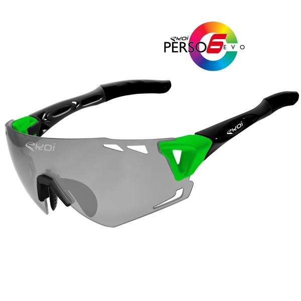 Persoevo6 EKOI LTD Verde Negro mate Cat1-2 Persoevo6 EKOI LTD Verde Negro mate Cat1-2