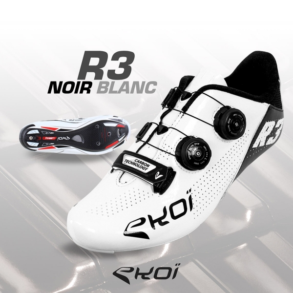 Zapatillas EKOI R3 Blanco Negro Zapatillas EKOI R3 Blanco Negro