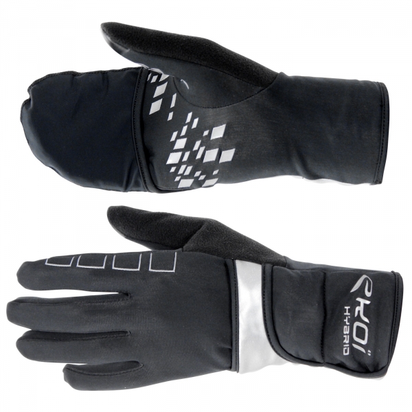 Guantes de invierno EKOI TACTIL HYBRIDE Negro Guantes de invierno EKOI TACTIL HYBRIDE Negro