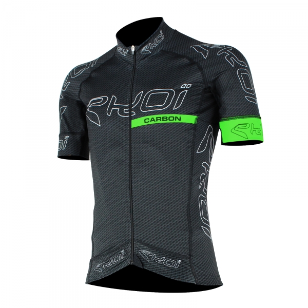 Maillot EKOI CARBONO FIBER negro verde fluo Maillot EKOI CARBONO FIBER negro verde fluo
