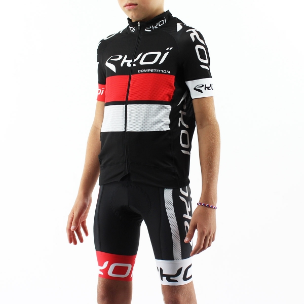 Pack niño EKOI COMP10 Negro Rojo Blanco Pack niño EKOI COMP10 Negro Rojo Blanco