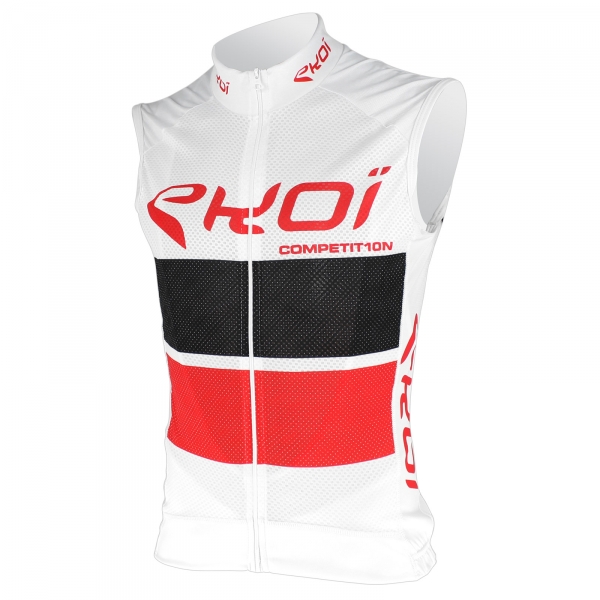 Maillot sin mangas EKOI COMP10 Blanco Rojo Negro Maillot sin mangas EKOI COMP10 Blanco Rojo Negro