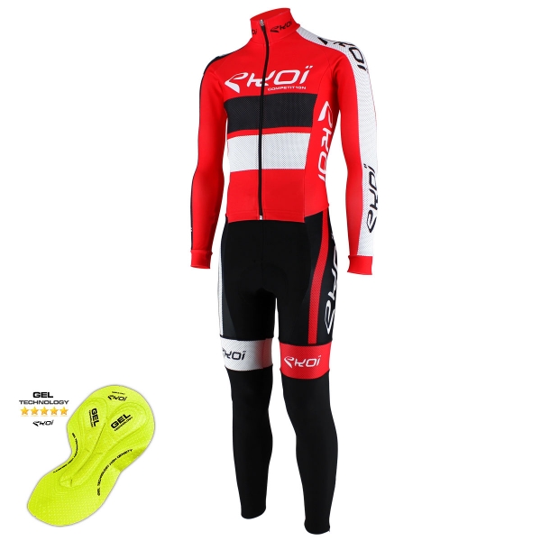 Traje integral invierno EKOI GEL AERO Comp10 Rojo Traje integral invierno EKOI GEL AERO Comp10 Rojo