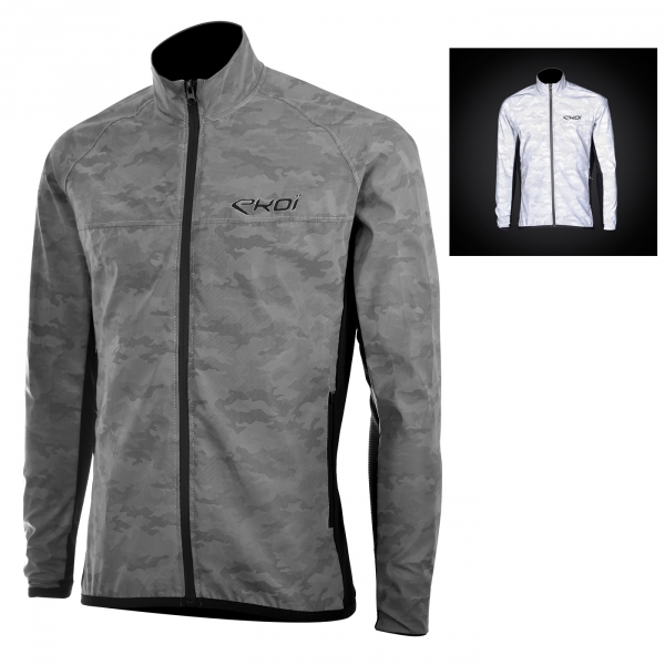 Chaqueta cortavientos EKOI Reflectante Chaqueta cortavientos EKOI Reflectante
