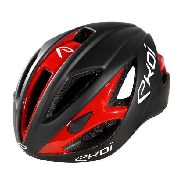 Casco EKOI AR13 Negro mate Rojo Casco EKOI AR13 Negro mate Rojo