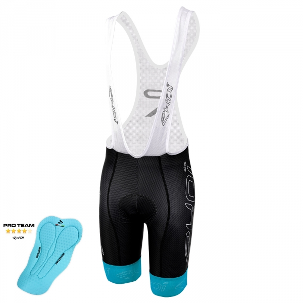 Culotte Bike Corto EKOI Carbon Fiber 2 Proteam Azul Culotte Bike Corto EKOI Carbon Fiber 2 Proteam Azul