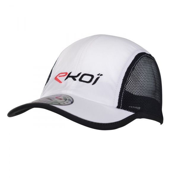 Gorra EKOI RUN Runner Cap Blanco Gorra EKOI RUN Runner Cap Blanco
