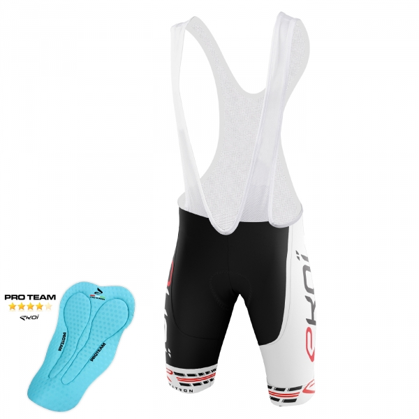 Culotte Bike Corto EKOI COMP11 Proteam Negro Blanco Culotte Bike Corto EKOI COMP11 Proteam Negro Blanco
