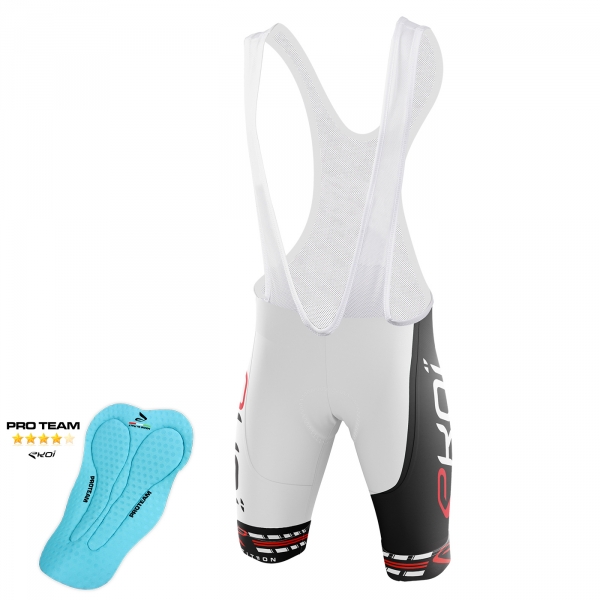 Culotte Bike Corto EKOI COMP11 Proteam Blanco Negro Culotte Bike Corto EKOI COMP11 Proteam Blanco Negro