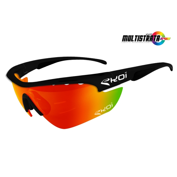 Multistrata EKOI LTD Negro mate XL Revo rojo Multistrata EKOI LTD Negro mate XL Revo rojo